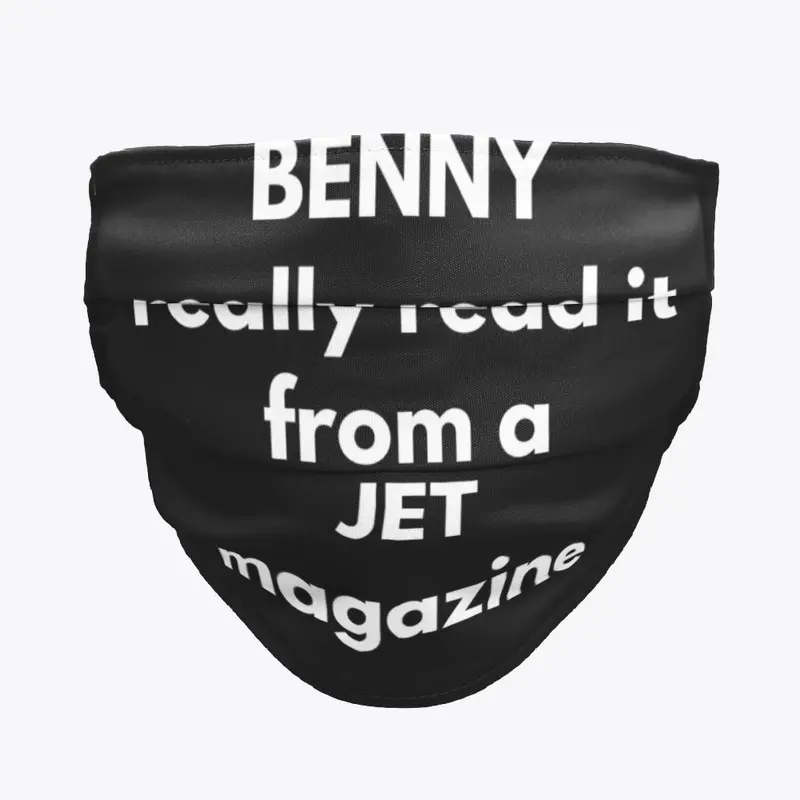  BENNY really read it from a JET