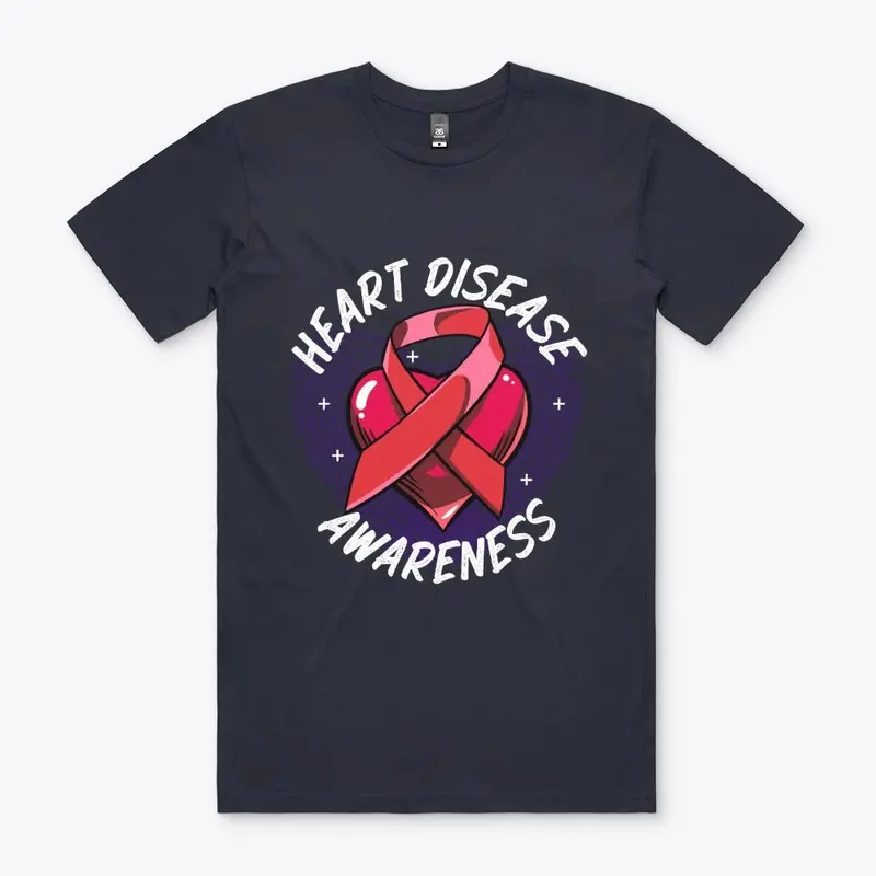  Heart Disease Awareness Heart Graphic