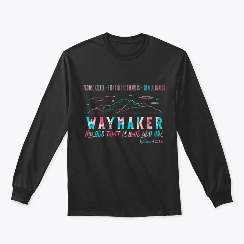  Tie Dye Waymaker Miracle Worker Promise