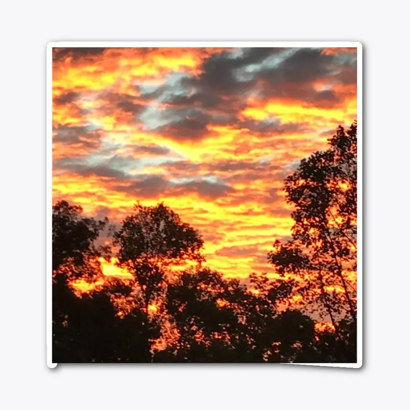 A Fiery Sunrise