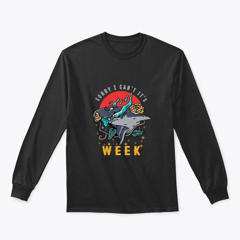 Vintage shark week tees